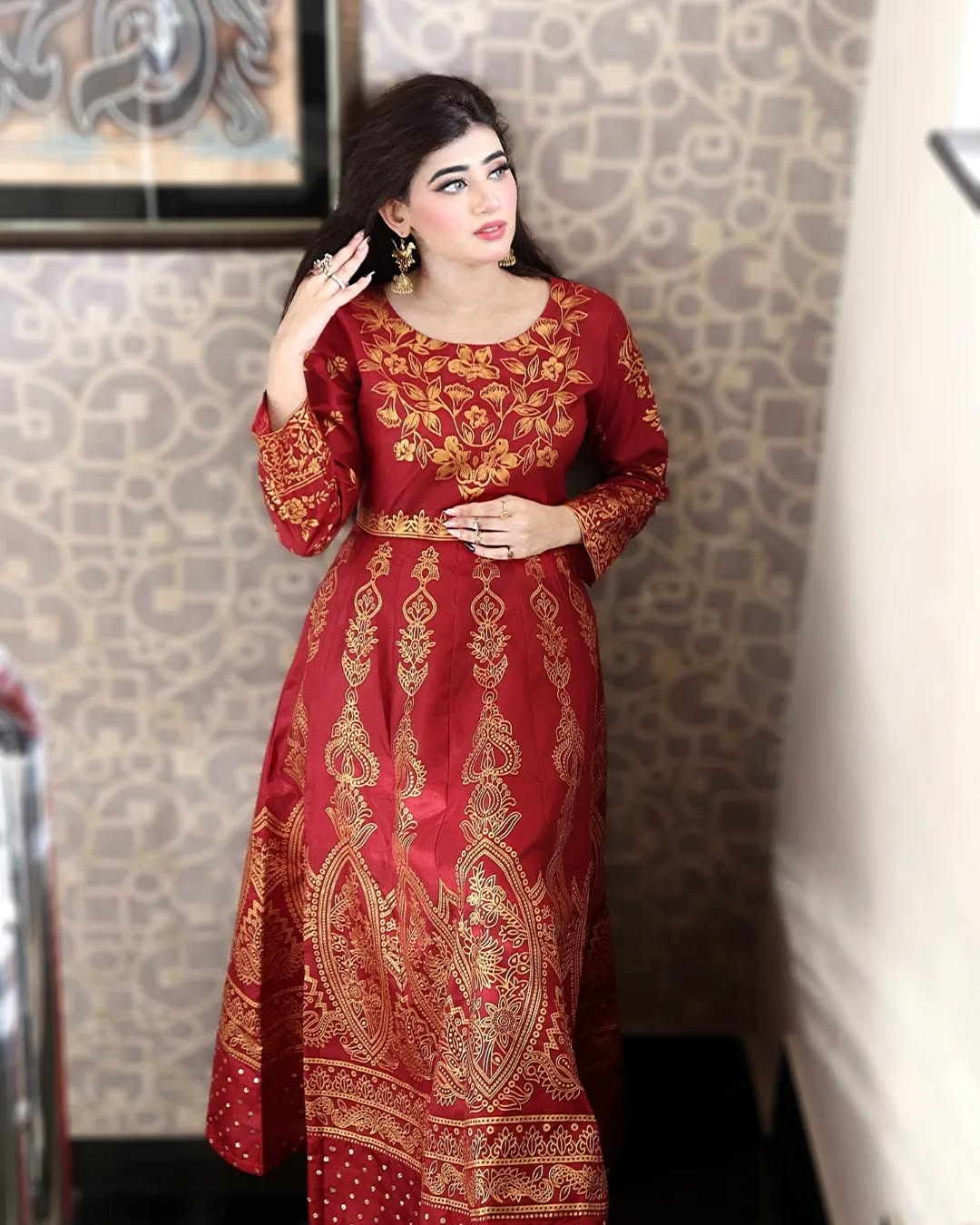 Anar Kali Design Maxi 3pc